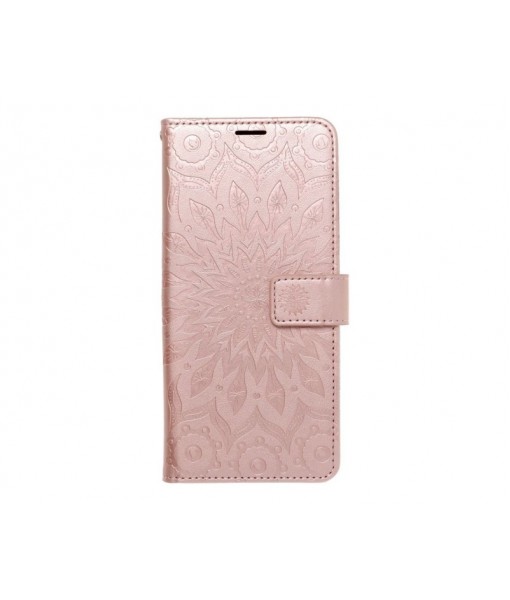 Husa Samsung Galaxy S24, Tip Carte, Forcell Mezzo, Mandala Rose Gold